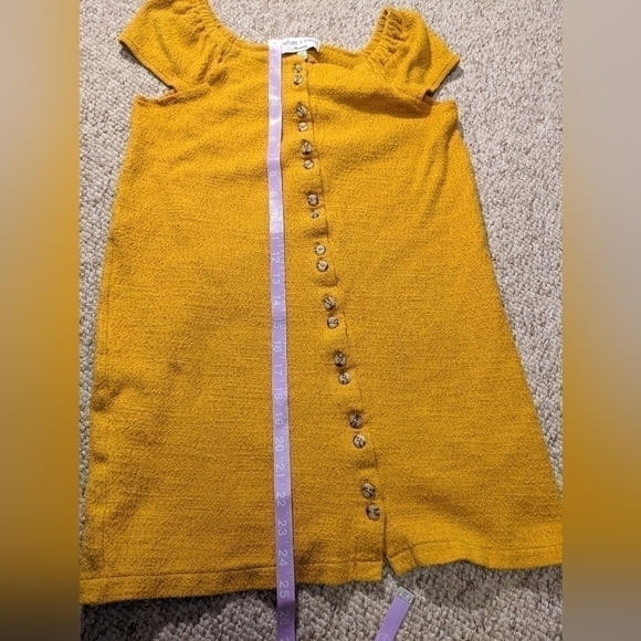 TEXTURE and Thread, Madewell button front dress size XS - Picture 5 of 8